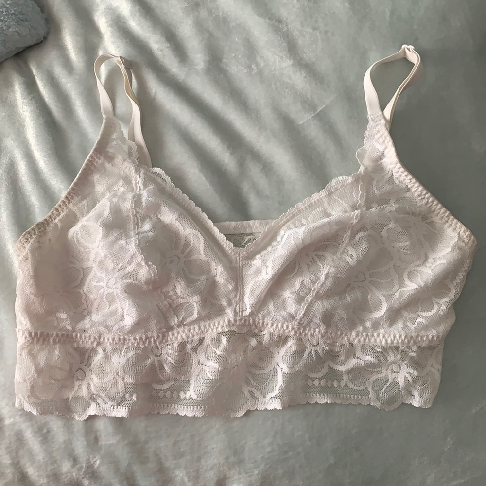 Women’s PINK lace bralette